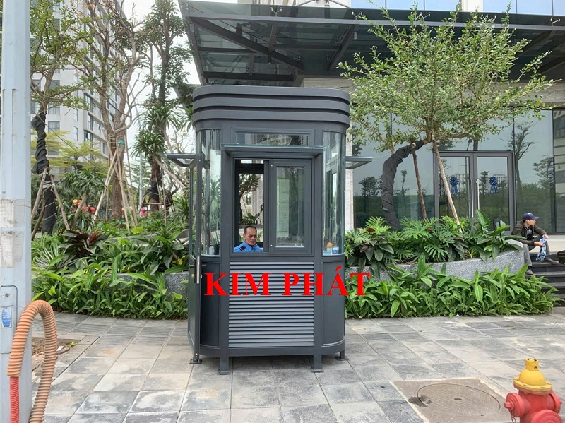 nhu cầu sử dụng bốt bảo vệ khung thép tại Hà Nội